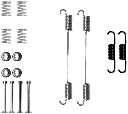 HELLA PAGID Tarvikesarja, jarrukengät 8DZ 355 200-601